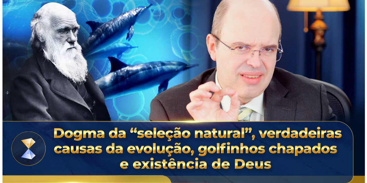 Dogma da “seleção natural”, verdadeiras causas da evolução, golfinhos chapados e existência de Deus