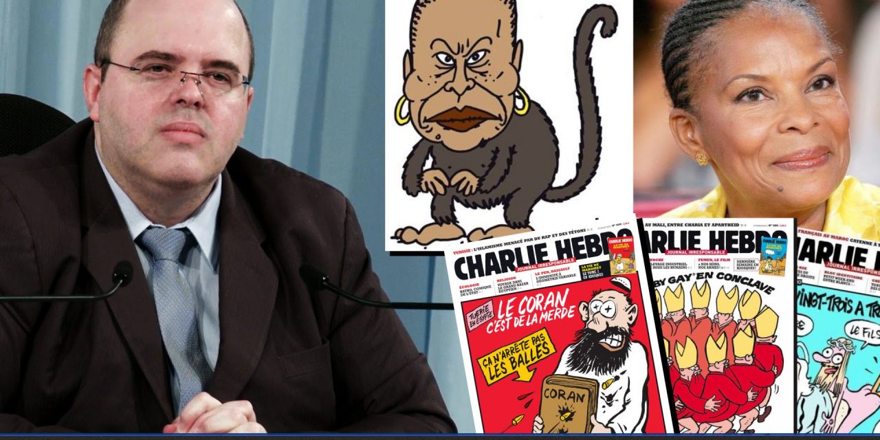 O terrorismo moral da Charlie Hebdo.